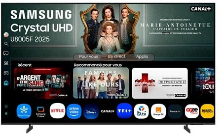 Samsung Smart TV TU43U8005F, 43 Pollici, 4K Ultra HD, QLED, HDR