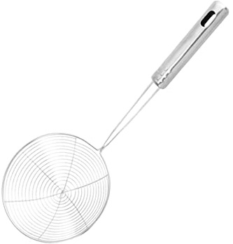POPETPOP Colador De Acero Inoxidable Colador De Malla Para Cocina Tamiz De Malla Para Fideos Espaguetis Patatas Fritas Uso Diario