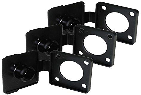 3x Tankdeckel viereckig M22 HK-flach - LPG Autogas GPL Staubschutzdeckel | Tankdeckel M22 viereckig - HK-flach Fülladapter Anschluss - LPG Autogas GPL Tankadapter Schutzkappe - 3 Stück Set