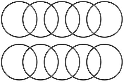 sourcing map 10 Stück Metrische Nitrilkautschuk O-Ringe Dichtung 43mm AD 40mm ID 1,5mm Breite