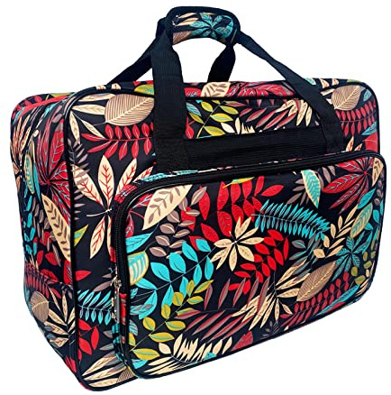 Harilla pour Machine à Coudre, Sac fourre-Tout de Rangement Portable avec Poches Compartimentées, Adapter à Plupart des Machines à Coudre Standard