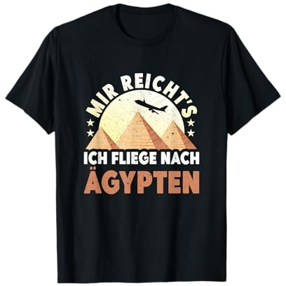 Mir Reichts Ich Flieg Nach Ägypten Sommer Urlaub Meer Strand T-Shirt