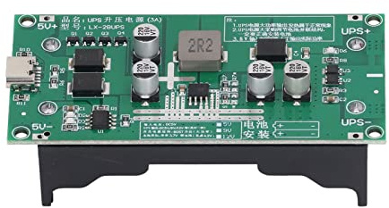 Fafeicy Module de de Batterie Haute Puissance UPS, 15W 3A, Carte de Chargeur de Batterie au Lithium , Alimentation UPS (9V)
