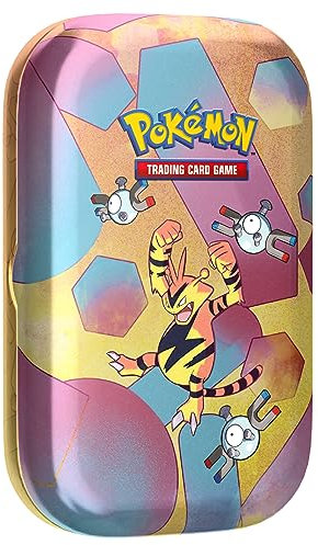 Pokémon TCG: Scarlet & Violet—151 Mini Tin – Electabuzz (2 Booster Packs, 1 Münze & 1 Kunstkarte)