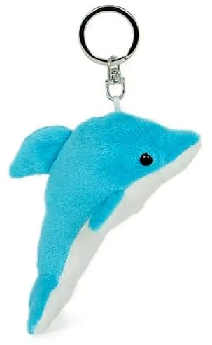 Delfin nyckelring gosedjur hänge fisk plysch delfin Iruka