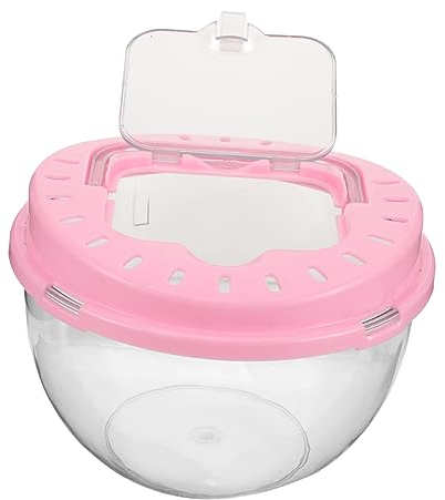 BESPORTBLE Käfig Für Hamster Kleiner Hamsterkäfig Transparenter Hamsterkäfig Hamstertransportkäfig Aufbewahrungskäfig Haustierkäfig Kleiner Haustierkäfig
