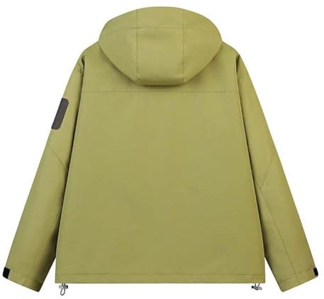 SRZYMJ Windjacke Herren Leicht Bomberjacke Herren 4Xl Übergröße Regenjacke Wanderjacke Sommerjacke Herren Leicht Elegant Bomberjacke Herren 4Xl Übergröße Light Grün Regenmantel Fahrrad M