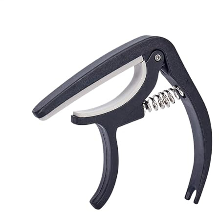 Nuyhgtr Guitar Capo, Portable, Adjustable, Multifunctional, Compatible with Acoustic, Electric, Classical, Folk Guitars, ABS+Silicone Material