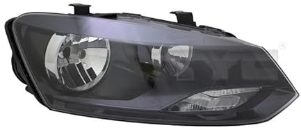 Scheinwerfer Rechter Scheinwerfer Beifahrerseite Scheinwerferbaugruppe Projektor Frontlicht Autolampe Autolicht kompatibel mit VW Polo 6R 2014 2015 2016- VP2713P