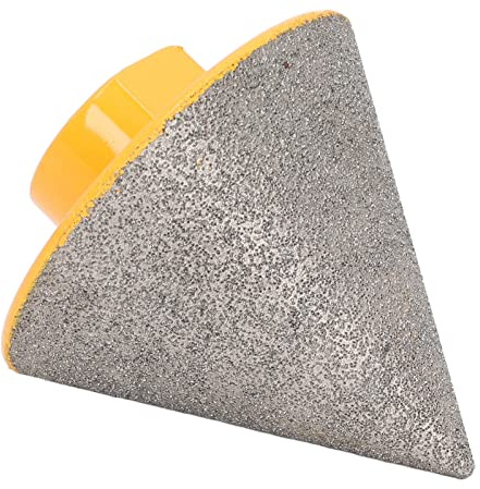 Broca de diamante para chaflán y contrachavilla 5/8-11, herramienta de ampliación de agujeros múltiples tamaños con ángulo de 60 grados para pulido liso en granito, mármol