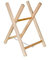 Ribiland - Chevalet bois pour sciage H. 68 cm, larg. 40 cm, section 30 x 35 mm avec chaîne - PRICPBB2 - Ribiland