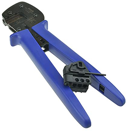 Solar PV Crimpzange, Solarstecker Crimpzange, A-2546B Crimpzange Solarpanel Steckverbinder Multi Tools 2.5-6mm 14-10 AWG Ratschen Crimpzange Geeignet für Solaranbindungsprojekte