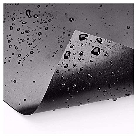 Fischteich-Bettfolien Safe Pond Fountain Liner HDPE Fish Pond Liner Pond Skins for Fish Ponds Water Gardens Fountain Koi Ponds Easy Cutting Heat & Ageing Resistant,12*15m(39.37*49.21ft)
