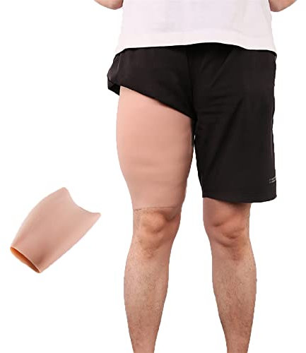 Künstliche Beinmanschette aus Silikon, Hüftpolster aus Silikon, Polster zur Modifikation der Oberschenkelfettung, Oberschenkelmanschette aus Silikon, geeignet zum Verbergen von Muttermalen vor Narbe