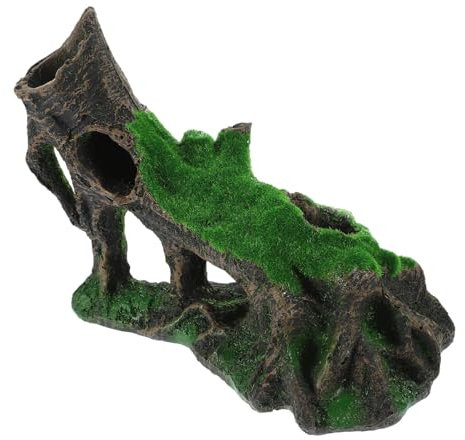 COLLBATH Tree Root Habitat Für Aquarien Hohlraum-Dekoration Für Fischbecken Elegantes Design Sicher Für Süß Und Salzwasser Schafft Versteckmöglichkeiten Und Fördert Das Wohlbefinden