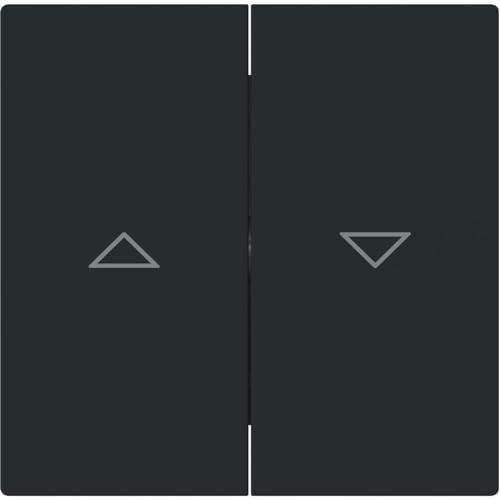 Busch-Jaeger 1785 JA-45M Wippe Jalousie mit Aufdruck Pfeil auf/ab Schwarz Matt art linear 2CKA001751A3396