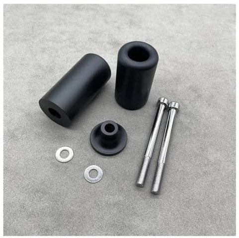 DZSJUNCHENSM Sturzpads Motorrad Für Kawasaki Für Ninja Für ZX-6R Für ZX6R 636 2007 2008 No Cut Rahmen Sliders Crash Falling Protection Motorrad Motorrad Fallschutz(Schwarz)