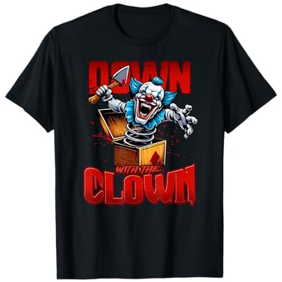 Down with the Clown Hatchet Man ICPS Horror Core T-Shirt