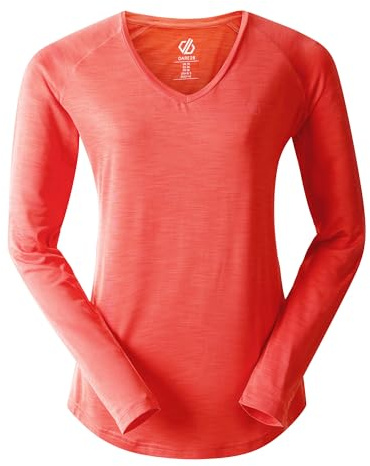 Dare2b Femme Womens Discern Tee T-Shirts/Polos/Vests Maillot De Yoga, Rose, 42 EU