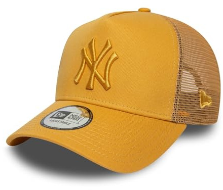 New Era Uni Yankees ESS Trucker Cap Basecap Baseballcap Truckercap Meshcap Damen/Herren/Snapback - Snapback, mit Schirm, Schirm Frühling-Sommer Sommer