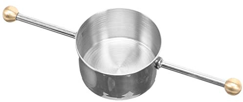 iplusmile Jigger De Acero Inoxidable Doble Asa Vaso Medidor Para Cócteles Herramienta De Medición Para Barman 30/60 Ml Adecuado Para Bebidas y Licores Diseño Elegante y Duradero