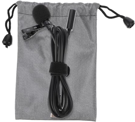 NUOBESTY Micrófono De Solapa USB Tipo c Micrófono Profesional para Grabación para Video y Conferencias