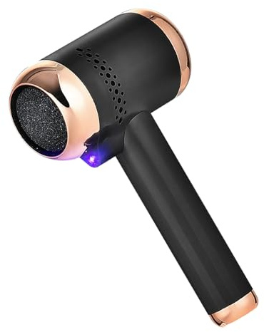 ACOGEDO Removedor de Callos de Pie Eléctrico sin Esfuerzo con Bloqueo Automático de Seguridad y Diseño Recargable para Cuidado Multifuncional de los Pies - Verde (BLACK)