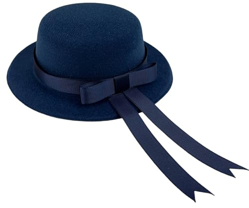 Itkcozcg Mehrzweck-Filzhut, Puppenkleidung, Zubehör für Puppenkostüme, Uniform, Handtaschen-Dekoration, Nähen, Basteln, Filzhut, Zubehör für Baumwollpuppen