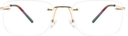 SHINU Randlose Brille Anti Blue Light Brille Sleep Better Eyewear-ANB31317