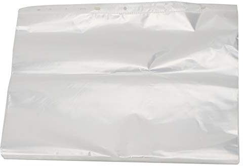 100 Blatt Klarsichtfolien A4, Transparent, Oben Offen, 11 Loch Schutzhüllen für leichte Binder