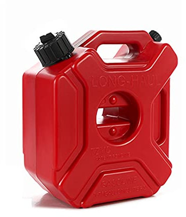CGF- Benzinkanister 3L，5L Kanister mit flexiblem Ausgießer – Ideal für die Lagerung von Dieselkraftstoff mit UN-Zulassung, Rot mit UN-Zulassung