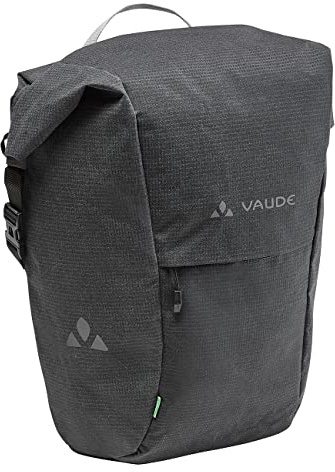 VAUDE Road Master Roll-it Luminum - Fahrradtasche - reflektierend - 22 (18+4) Liter - inklusive Regenhülle