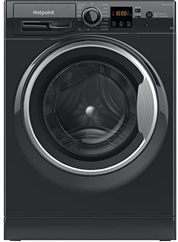 Hotpoint 8kg 1600rpm Freestanding Washing Machine - Black