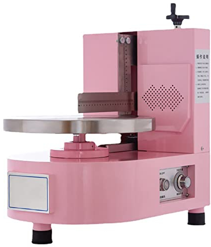Macchina elettrica per la decorazione del rivestimento liscio della crema della torta di compleanno 4-12 pollici Macchina per spalmare la crema del burro della torta Spalmatore della marmellata della