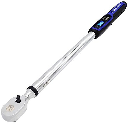 MichaelPro 1/2 Digitaler Drehmomentschlüssel mit Winkelfunktion, 34 bis 340 Nm, Zieldrehmoment-Multi-Alarmsystem, 10 verfügbare Voreinstellungen | MP001225