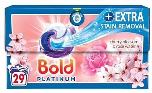 BOLD ALL-IN-1 PLATINUM PODS LIQUID CAPSULES CHERRY BLOSSOM 29 WASHES