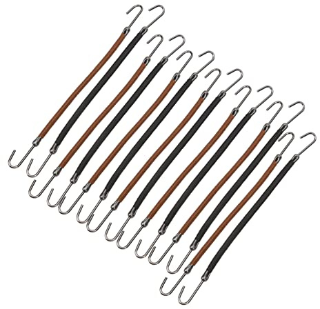 IWOWHERO 20 Ganchos para El Pelo con de Caballo Elásticos Cómodos Lazos para El Pelo para Mujeres Y Niñas