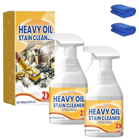 Heavy Duty Fettlöser Reiniger Spray Küche Schwerölreiniger Küche Entfetter Leistungsstarke Reinigung Küche Öl Flecken Spray Multifunktionaler Schaumreiniger für Küche