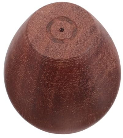 SMASOLO Herramientas de Cerámica para Arcilla y Paleta de Taza de Cerámica para Alfareros, Color Madera Rojo, Pequeña, Moldeado Preciso para Teteras y Tazas, Uso Artesanal y Profesional,