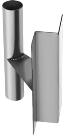 FashionCha Paleta para Esquinas Multifuncional Acero Inoxidable Diseño Compacto Y Ligero para Acabados Profesionales Adecuada para Renovaciones Y Construcciones, Z Shape 10x5.3cm