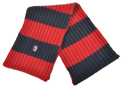 Sciarpa a maglia Righe 100% PC Prodotto Ufficiale BOLOGNA 283644