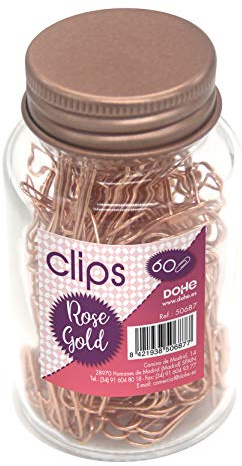 Metall-Büroklammern (50 mm) - Rose Golden