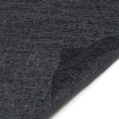 Tenax Full Cover 1,80x50 m Noir, Tissu Non-tissé de Paillage Anti-Mauvaises Herbes pour Jardins, Parterres de Fleurs ou comme Base pour Les Allées