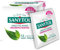 Sanytol - Lingettes Désinfectantes Individuelles Mains - Bactéricide, Virucide, Fongicide - Sans Rinçage - Parfum Thé Vert - Étui Individuel - x 12