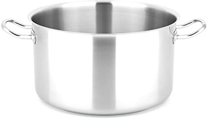 METRO Professional Fleischtopf, Edelstahl 18/10, Ø 32 cm, Silber, 14 L