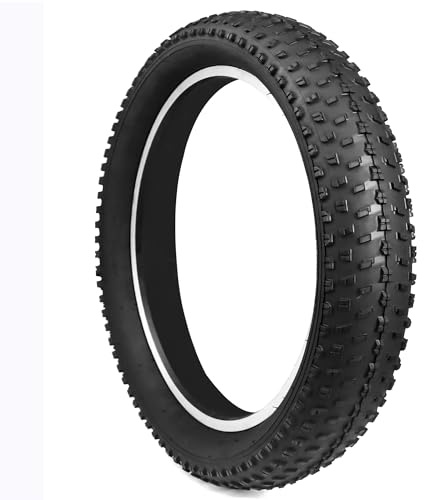 WEEROCK Bike Fat Tire 20 x 3.0 Inch Bicycle Fat Tyre Folding Bead Tire Electric Bike Tires Compatible Wide Mountain Snow Bicycle