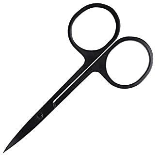 Bastelschere, professionelle Nagelschere, Maniküre for Nägel, Augenbrauen, Nase, Wimpern, Nagelhautschere, gebogene Pediküre, Make-up-Werkzeuge, Schere