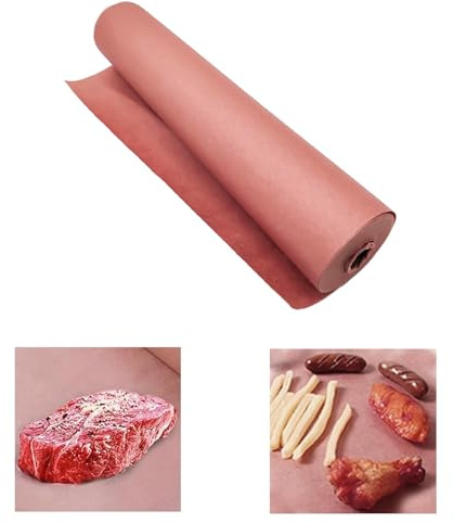 Pink Butcher Paper, auch bekannt als Metzgerpapier Pink oder Original Metzger-Papier, ist ideal für Grill, BBQ, Smoker, Fisch und Fleisch.
