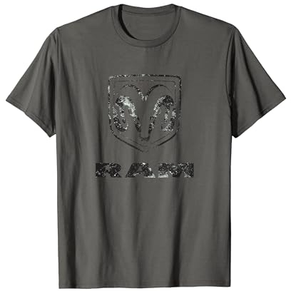 Ram Trucks Logo in Antikoptik T-Shirt