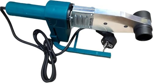 Polifusore Saldatore 1500W per Tubi PVC PP PE | Kit con 6 Matrici (2x20, 2x25, 2x32 mm) | Saldatrice Termica per Impianti Idraulici | Uso Professionale e Fai da Te